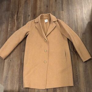 GAP Women's Camel Car Coat